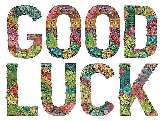 EPS 해외이미지 일러스트 타이포그라피 사람없음 단어 화려 행운 젠탱글 해외일러스트 문자 컨셉 파일형식 벡터 이미지허브