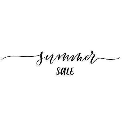 JPG 해외이미지 손글씨 영어 일러스트 캘리그라피 사람없음 세일 필기체 레터링 여름맞이 해외일러스트 문자 파일형식 여름_계절 이미지허브