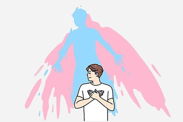 EPS 해외이미지 라이프스타일 남자 실루엣 분홍색 일러스트 사람모양 한명 상반신 성인 일상 자신감 영혼 상승 손모으기 감싸기 성인남자한명만 자존감 해외일러스트 모양 1 감정 컬러 컨셉 모션 촬영기법 사람 손짓 라이프 생활 남자한명만 성인남자만 파일형식 벡터 이미지허브