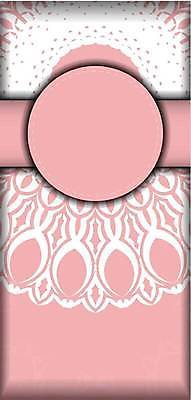 EPS 해외이미지 문양 분홍색 일러스트 프레임 사람없음 원형 화려 고급 빅토리아 카피스페이스 해외일러스트 레이스천 도형 컬러 컨셉 공백 직물 파일형식 벡터 이미지허브