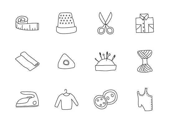 EPS 해외이미지 손 디자인 옷 일러스트 비즈니스 장신구 미술 취미 세트 픽토그램 유행 웹 장비 공구 직물 업무 바늘 원형 뜨개질 작업실 실 낙서 마네킹 바느질 만화 스케치 천 심볼 사인 그림 손그림 실타래 자수 재단 UI 고립 핸드메이드 해외일러스트 도형 인터넷 문화예술 신체부위 도구 작업 파일형식 벡터 이미지허브