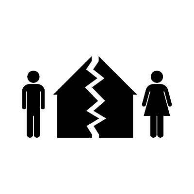 EPS 해외이미지 실루엣 일러스트 주택 건물 경제 손상 위험 작음 충돌 사건 심볼 오브젝트 사인 분열 대출 빚 고립 골절 깨짐 우울증 위기 이혼 해외일러스트 건축물 컨셉 의학 촬영기법 금융 질병 크기 파일형식 벡터 이미지허브