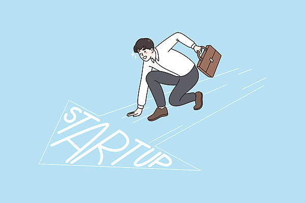 JPG 해외이미지 전신 라이프스타일 남자 화살표 하늘색 서류가방 일러스트 비즈니스 한명 들기 성인 타이포그라피 비즈니스맨 창업 준비자세 성인남자한명만 해외일러스트 문자 1 포즈 가방 모션 사람 생활 파란색 직장인 준비 자영업 남자한명만 성인남자만 파일형식 이미지허브