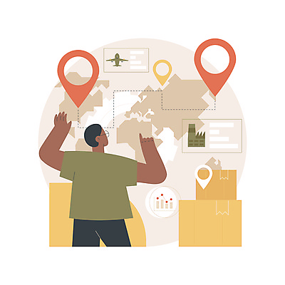 JPG 해외이미지 남자 세계지도 일러스트 비즈니스 공장 비행기 한명 성인 상자 쌓기 화물 운송업 가리킴 계획 상품 서비스 무역 상업 위치 성인남자한명만 해외일러스트 1 산업 컨셉 지도 공업 항공교통 모션 대중교통 사람 손짓 세계 남자한명만 성인남자만 파일형식 이미지허브