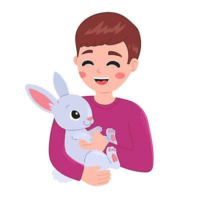 EPS 해외이미지 동물 캐릭터 행복 일러스트 포유류 가족 함께함 동물원 사랑 미술 사람 소년 반려동물 상점 우정 토끼 먹이 만화 주인 수의사 돌봄 해외일러스트 일러캐릭터 남자 감정 어린이 컨셉 관계 모션 문화예술 친구 의사 파일형식 벡터 이미지허브