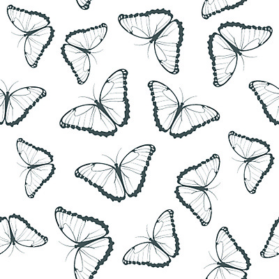 포토 JPG 해외이미지 식물 디자인 꽃 나비 곤충 백그라운드 꽃무늬 패턴 일러스트 자연 벽지 흑백 미술 사람없음 그래픽 장식 여름 정원 검은색 봄 흰색 직물 화려 천 질감 해외일러스트 동물 계절 컬러 컨셉 무늬 문화예술 촬영기법 생태계 파일형식 이미지허브