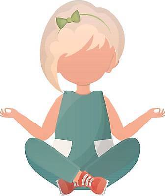 EPS 해외이미지 전신 우먼라이프 여자 어린이 일러스트 요가 휴식 건강 한명 오 편안함 명상 가부좌 소녀한명만 해외일러스트 1 라이프스타일 웰빙 컨셉 사람 앉기 감각 여자한명만 소녀만 파일형식 벡터 이미지허브