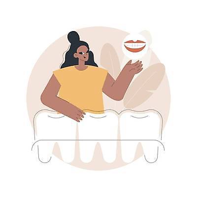 EPS 해외이미지 여자 일러스트 치과 한명 상반신 성인 치료 손들기 치아 치과진료 돌봄 실리콘 성인여자한명만 해외일러스트 1 의학 모션 병원 사람 진료 소화기관 여자한명만 성인여자만 파일형식 벡터 이미지허브