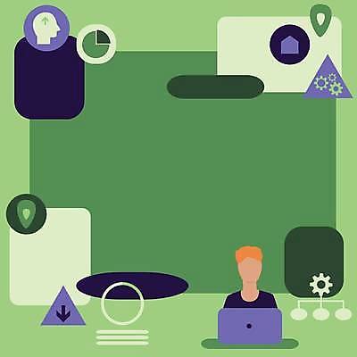 EPS 해외이미지 도형 백그라운드 일러스트 그래프 프레임 신체부위 머리 카피스페이스 해외일러스트 사람 공백 파일형식 벡터 이미지허브