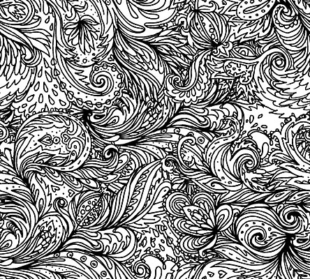 JPG 해외이미지 디자인 백그라운드 꽃무늬 일러스트 미술 사람없음 화려 페이즐리 스타일 해외일러스트 꽃 컨셉 무늬 문화예술 파일형식 이미지허브