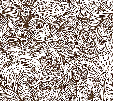 JPG 해외이미지 디자인 백그라운드 꽃무늬 일러스트 미술 사람없음 화려 페이즐리 스타일 해외일러스트 꽃 컨셉 무늬 문화예술 파일형식 이미지허브