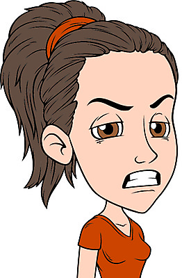 포토 JPG 해외이미지 캐릭터 학생 헤어스타일 여자 얼굴 셔츠 사람 사람없음 머리 분노 표현 입 치아 만화 눈썹 입술 오브젝트 코 고립 아바타 스타일 힙스터 해외포토 패션 감정 상의 신체부위 소화기관 파일형식 이미지허브