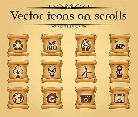 EPS 해외이미지 나무 꽃 화분 지구 일러스트 사람없음 세트 갈색 달력 빈티지 두루마리 심볼 손모양 집열판 풍력기 바이오 스크롤 양피지 전구모양 집모양 세계환경의날 재활용표시 해외일러스트 모양 식물 컬러 컨셉 전구 표시 재활용 풍력에너지 태양에너지 파일형식 벡터 법정기념일 손_신체부위 이미지허브