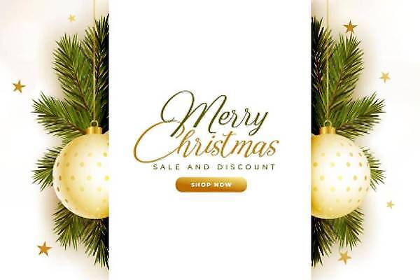 EPS 해외이미지 배너 백그라운드 잎 크리스마스 겨울 일러스트 이벤트 사람없음 반짝임 장식볼 오너먼트 카피스페이스 해외일러스트 식물 계절 기념일 크리스마스장식 모션 장식 공백 파일형식 벡터 이미지허브