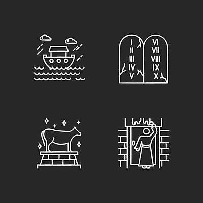 EPS 해외이미지 디자인 기독교 종교 선 컨셉 일러스트 이야기 이벤트 책 세트 검은색 성경 칠판 흰색 10 황금 홍수 심볼 분필 윤곽 장면 손그림 증거 신성 팩 신화 유대인 송아지 고립 신앙심 유월절 이스라엘 전설 해외일러스트 새끼 컬러 종교용품 숫자 화장품 소 자연재해 초크 서아시아 파일형식 벡터 동물 문자 아시아 포유류 뷰티 재해 나라 이미지허브