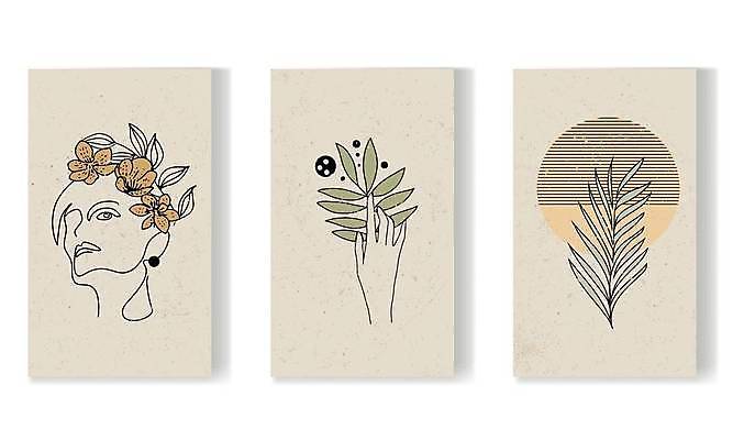 EPS 해외이미지 손 여자 꽃 라인일러스트 일러스트 한명 들기 성인 신체부위 세트 원형 라인아트 베이지색 열대잎 성인여자한명만 해외일러스트 도형 식물 1 선 컬러 잎 모션 사람 여자한명만 성인여자만 파일형식 벡터 이미지허브