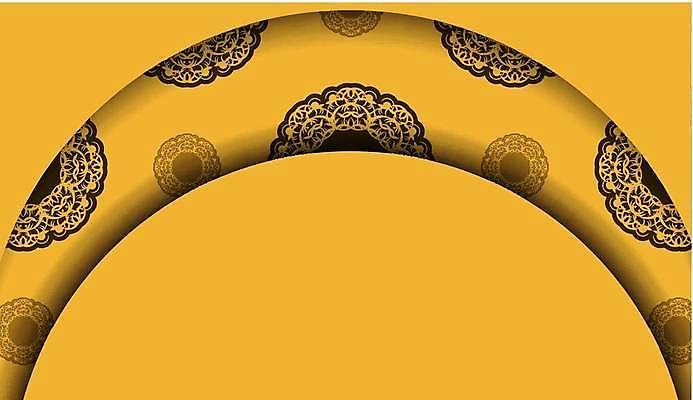 EPS 해외이미지 디자인 백그라운드 패턴 일러스트 사람없음 노란색 화려 해외일러스트 컬러 컨셉 무늬 파일형식 벡터 이미지허브