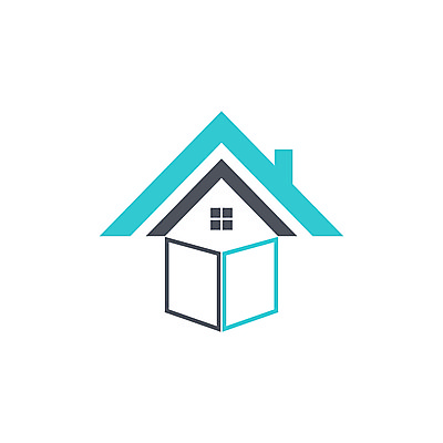 포토 JPG 해외이미지 디자인 일러스트 추상 주택 사람없음 책 파란색 심볼 심플 홈스쿨링 해외일러스트 컬러 무늬 건물 홈스쿨 파일형식 이미지허브