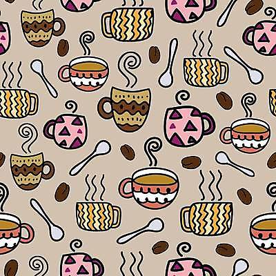EPS 해외이미지 클립아트 식기 디자인 커피 음료 음식 백그라운드 패턴 일러스트 벽지 디저트 그래픽 장식 컵 컬러풀 갈색 파티 유행 주방 요식업 식당 초콜릿 카페 머그컵 직물 뜨거움 아침식사 낙서 만화 포장지 복고 손그림 코코아 엘리먼트 포장소품 반복 해외일러스트 산업 컬러 무늬 포장 이벤트 상점 식사 오브젝트 포장재료 파일형식 벡터 이미지허브