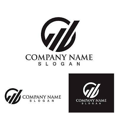 EPS 해외이미지 디자인 일러스트 비즈니스 사람없음 검은색 흰색 원형 심볼 엘리먼트 브랜딩 해외일러스트 도형 컬러 파일형식 벡터 이미지허브