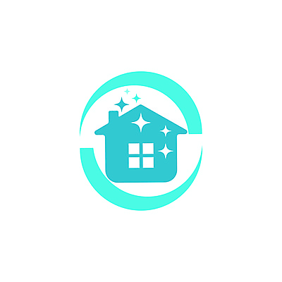 포토 JPG 해외이미지 디자인 일러스트 추상 주택 사람없음 건물 파란색 라벨 심볼 서비스 레이아웃 심플 집모양 청소업체 해외일러스트 모양 건축물 컬러 무늬 프레임 파일형식 이미지허브