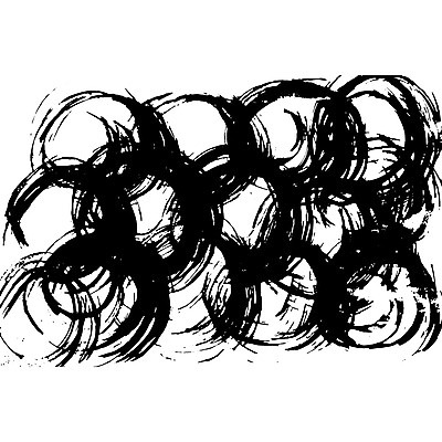 EPS 해외이미지 일러스트 붓터치 사람없음 검은색 원형 질감 그런지 해외일러스트 도형 컬러 파일형식 벡터 이미지허브