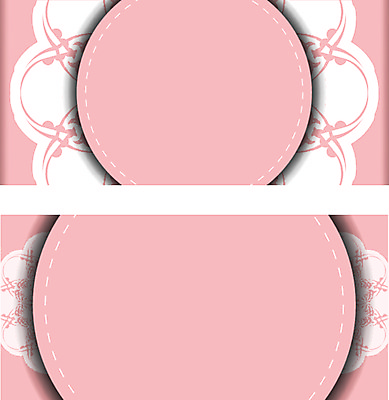 포토 JPG 해외이미지 문양 분홍색 프레임 사람없음 원형 화려 고급 빅토리아 카피스페이스 해외일러스트 도형 컬러 컨셉 공백 파일형식 이미지허브