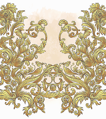 JPG 해외이미지 디자인 백그라운드 일러스트 미술 사람없음 빈티지 우아함 복고 바로크 빅토리아 스타일 해외일러스트 컨셉 문화예술 파일형식 이미지허브