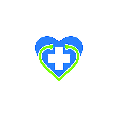JPG 해외이미지 일러스트 의학 청진기 사람없음 파란색 하트 심볼 십자모양 해외일러스트 모양 컬러 의료기기 십자 파일형식 이미지허브