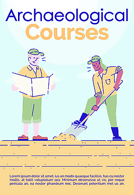 포토 JPG 해외이미지 남자 포스터 지도 일러스트 서기 들기 팜플렛 성인 두명 작업 삽 발굴 고고학 고고학자 땅파기 삽질 성인남자만 해외일러스트 교육 모션 사람 남자만 성인만 파일형식 이미지허브