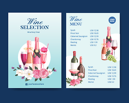 포토 JPG 해외이미지 꽃 하늘색 잎 와인잔 사람없음 장미 와인 칵테일 와인병 메뉴판 해외포토 식물 술잔 병_용기 주류 파란색 파일형식 이미지허브