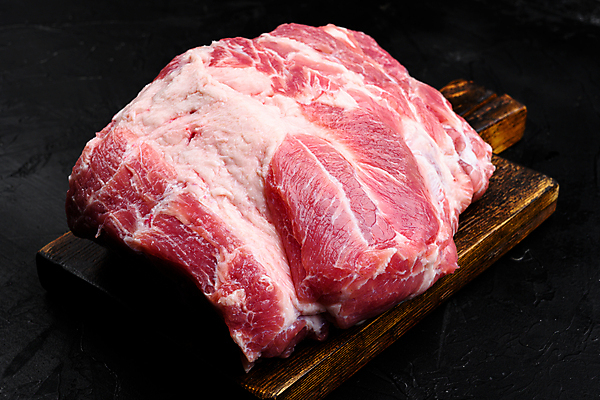 포토 JPG 해외이미지 식재료 생고기 돼지고기 사람없음 나무도마 해외포토 도마 육류 목재 파일형식 이미지허브