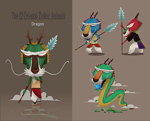 구름 캐릭터 창 무기 동물캐릭터 여러마리 일러스트 산 수염 서기 들기 사람없음 갈색 용띠 십이지신 용 운세 무도 물기 십이지신캐릭터 드래곤 여의주 월간캐릭터 일러캐릭터 AI파일 자연요소 동물 스포츠 컬러 다수 모션 파일형식 벡터