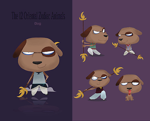 캐릭터 창 무기 동물캐릭터 포즈 여러마리 일러스트 들기 사람없음 보라색 십이지신 운세 무도 개 개띠 강아지 십이지신캐릭터 월간캐릭터 일러캐릭터 AI파일 동물 스포츠 컬러 다수 포유류 모션 반려동물 파일형식 벡터