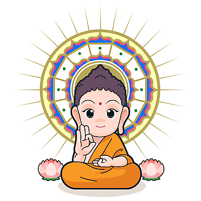 전신 문양 남자 불교 일러스트 연꽃 한명 미소 손짓 성인 가부좌 부처 후광 수인 성인남자한명만 월간캐릭터 불교캐릭터 일러캐릭터 AI파일 캐릭터 1 꽃 종교 모션 표정 사람 앉기 빛 남자한명만 성인남자만 파일형식 벡터