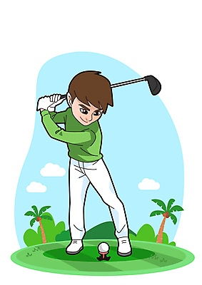 전신 구름 남자 골프 일러스트 골프장 필드 골프공 한명 서기 미소 들기 성인 야자수 골프채 골퍼 스윙 골프웨어 준비 골프티 성인남자한명만 골프캐릭터 월간캐릭터 일러캐릭터 AI파일 자연요소 나무 캐릭터 1 옷 포즈 공 스포츠시설 모션 운동선수 골프용품 표정 사람 구기 남자한명만 성인남자만 파일형식 벡터