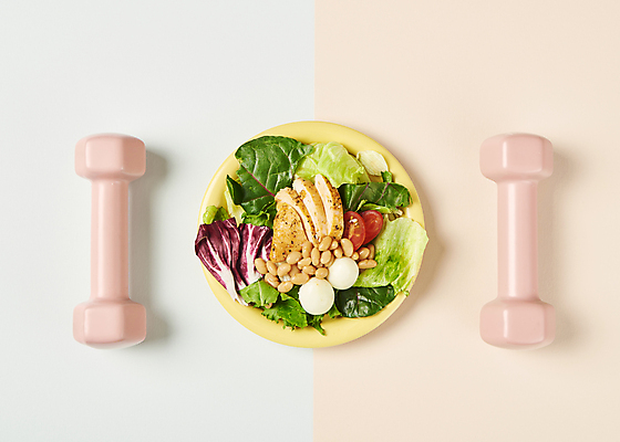포토 JPG 스튜디오촬영 접시 다이어트 건강 사람없음 하이앵글 건강관리 아령 샐러드 오브젝트 건강식 다이어트음식 저칼로리식단 분홍색배경 식단관리 민트색배경 국내포토 식기 음식 뷰포인트 분홍색 백그라운드 실내 관리 식단 민트색 저칼로리 파일형식