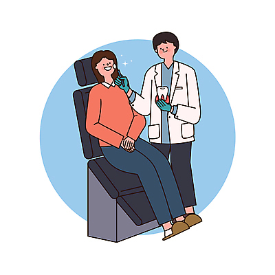 전신 여자 남자 하늘색 의자 일러스트 의학 치과 서기 들기 앉기 성인 두명 환자 치아 치과의사 치과용품 치아모형 치과진료 성인만 구강거울 국내일러스트 AI파일 가구 모션 병원 사람 파란색 진료 의사 의료용품 소화기관 파일형식 벡터