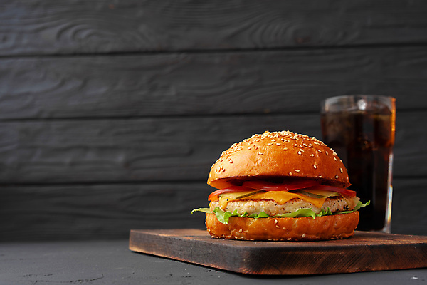 포토 JPG 해외이미지 음식 패스트푸드 사람없음 햄버거 콜라 해외포토 인스턴트 탄산음료 파일형식 이미지허브