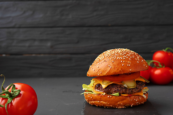 포토 JPG 해외이미지 음식 토마토 패스트푸드 사람없음 햄버거 해외포토 채소 인스턴트 파일형식 이미지허브