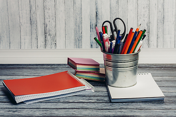 포토 JPG 해외이미지 비즈니스 사람없음 사무용품 공책 메모지 오브젝트 연필꽂이 해외포토 문구용품 파일형식 이미지허브