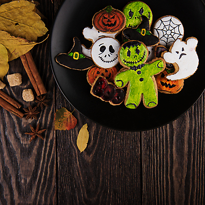 포토 JPG 해외이미지 탁자 디저트 사람없음 장식 파티 쿠키 할로윈 달콤 유령 박쥐 핸드메이드 호러 좀비 해외포토 음식 가구 포유류 이벤트 맛 공포 파일형식 이미지허브