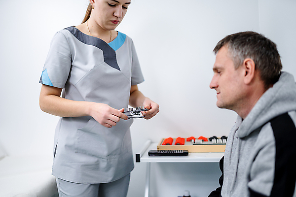 포토 JPG 해외이미지 직업 여자 남자 안경 의료기기 실내 건강 병원 사람 성인 두명 사무실 약 건강관리 장비 시험 환자 의사 기구 선택 전문직 확인 시력 비전 처방 안과 조절 시력검사 돌봄 광학 검안사 해외포토 잡화 교육 컨셉 비즈니스 의학 모션 관리 내부 의료진 검사_조사 파일형식 안경사 이미지허브