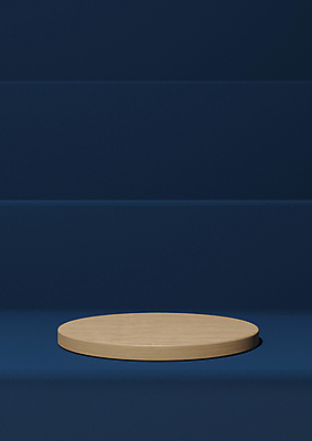JPG 해외이미지 일러스트 사람없음 목재 3D 원형 남색 심플 단상 해외일러스트 해외포토 포토 도형 나무 컬러 재료 디지털합성 파일형식 이미지허브