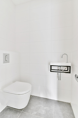 포토 JPG 해외이미지 실내 사람없음 인테리어 깨끗함 세면대 모던 화장실 변기 해외포토 디자인 컨셉 내부 파일형식 이미지허브