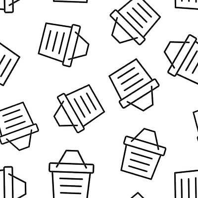 EPS 해외이미지 잡화 패턴 인터넷 가방 일러스트 비즈니스 쇼핑 상자 세일 바구니 상점 웹 카트 시장 플랫 구매 상품 땅 고객 사인 상업 소매 온라인 슈퍼마켓 전자상거래 매각 해외일러스트 무늬 파일형식 벡터 이미지허브