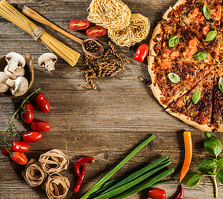 포토 JPG 해외이미지 채소 방울토마토 고추 프레임 피자 사람없음 버섯 면류 허브 루꼴라 모짜렐라치즈 수제피자 핸드메이드 해외포토 식물 음식 토마토 치즈 패스트푸드 서양음식 파일형식 이미지허브