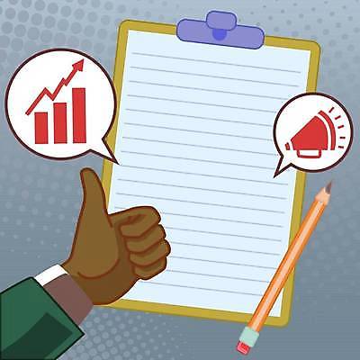 EPS 해외이미지 손 일러스트 그래프 프레임 신체부위 연필 사각형 확성기 상승 따봉 서류판 카피스페이스 해외일러스트 도형 컨셉 학용품 사람 필기구 사무용품 공백 최고 파일형식 벡터 이미지허브