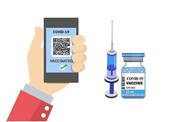 EPS 해외이미지 손 일러스트 건강 주사기 들기 신체부위 스마트폰 건강관리 QR코드 백신 증명서 코로나바이러스 바이알 전자증명 백신접종 델타변이바이러스 오미크론 해외일러스트 의학 의료기기 모션 관리 사람 핸드폰 스마트기기 의료용품 바이러스 접종 파일형식 벡터 이미지허브