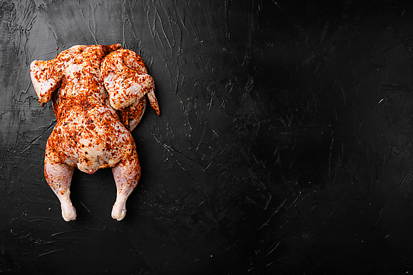 포토 JPG 해외이미지 요리 사람없음 하이앵글 치킨 닭고기 생닭 카피스페이스 시즈닝 해외포토 뷰포인트 육류 공백 닭 양념 닭고기요리 파일형식 이미지허브